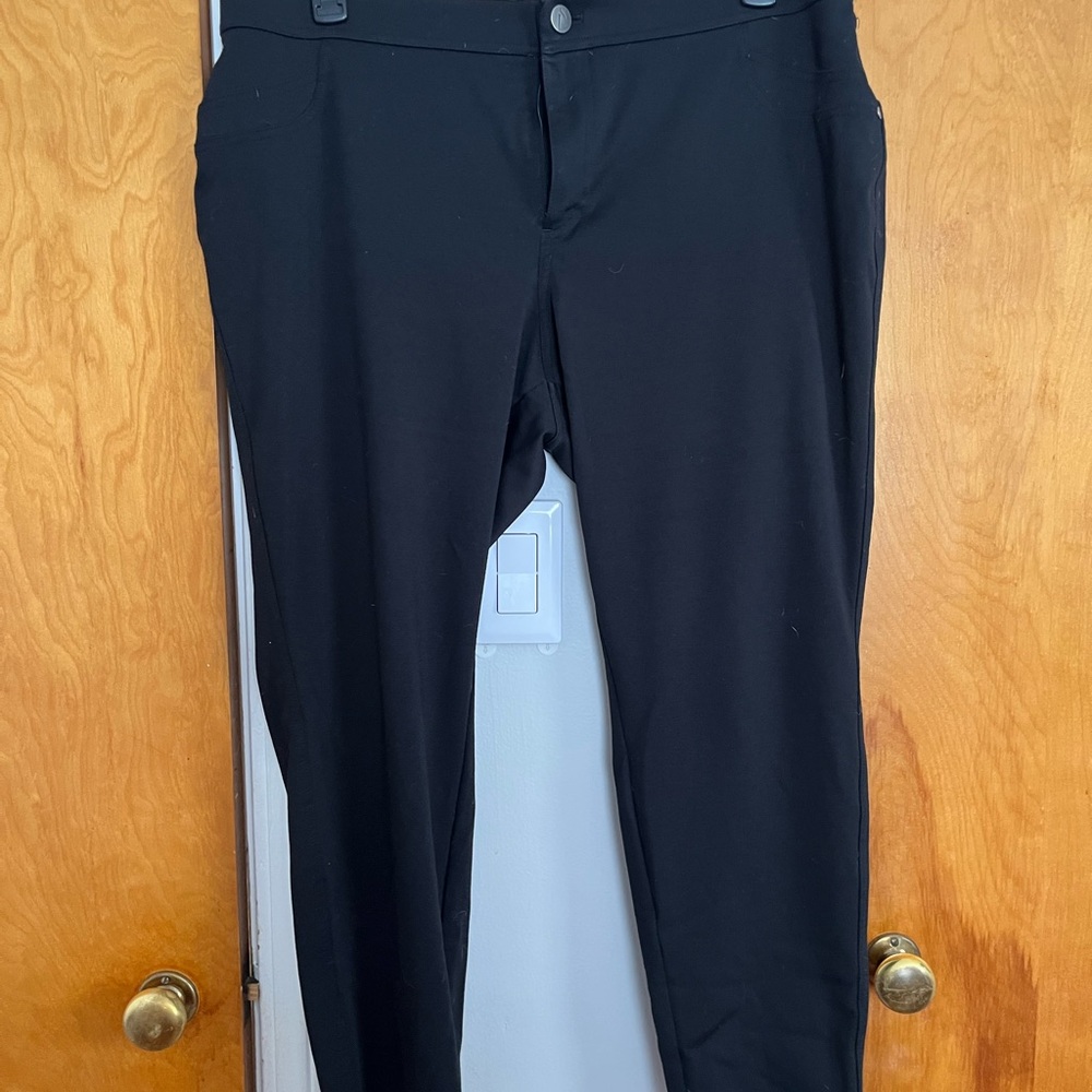 Simply Vera Wang XXL SHORT black pants